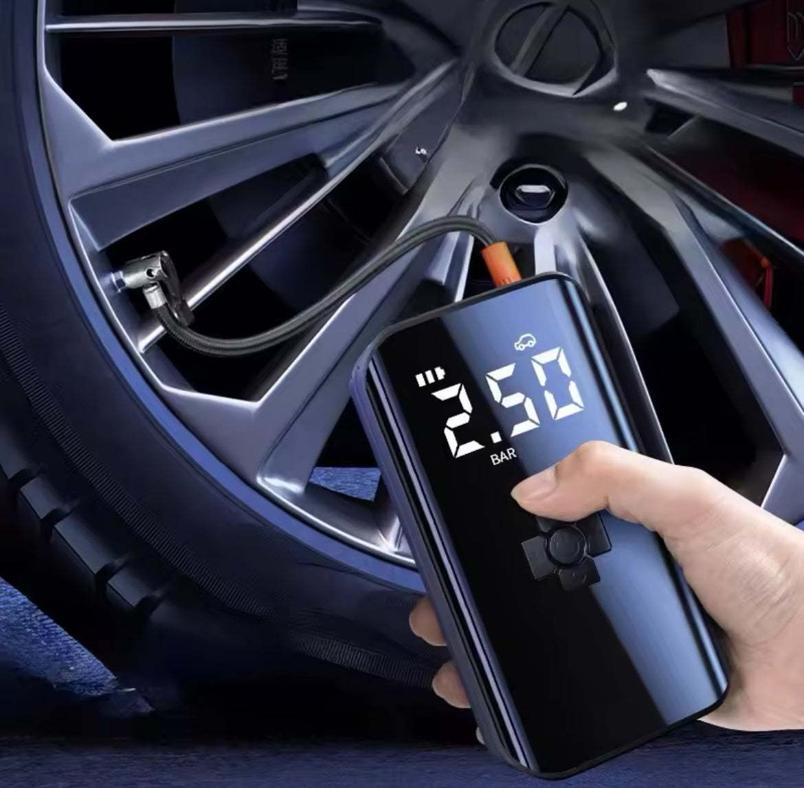 Wireless Car Air Compressor & Tire Inflator